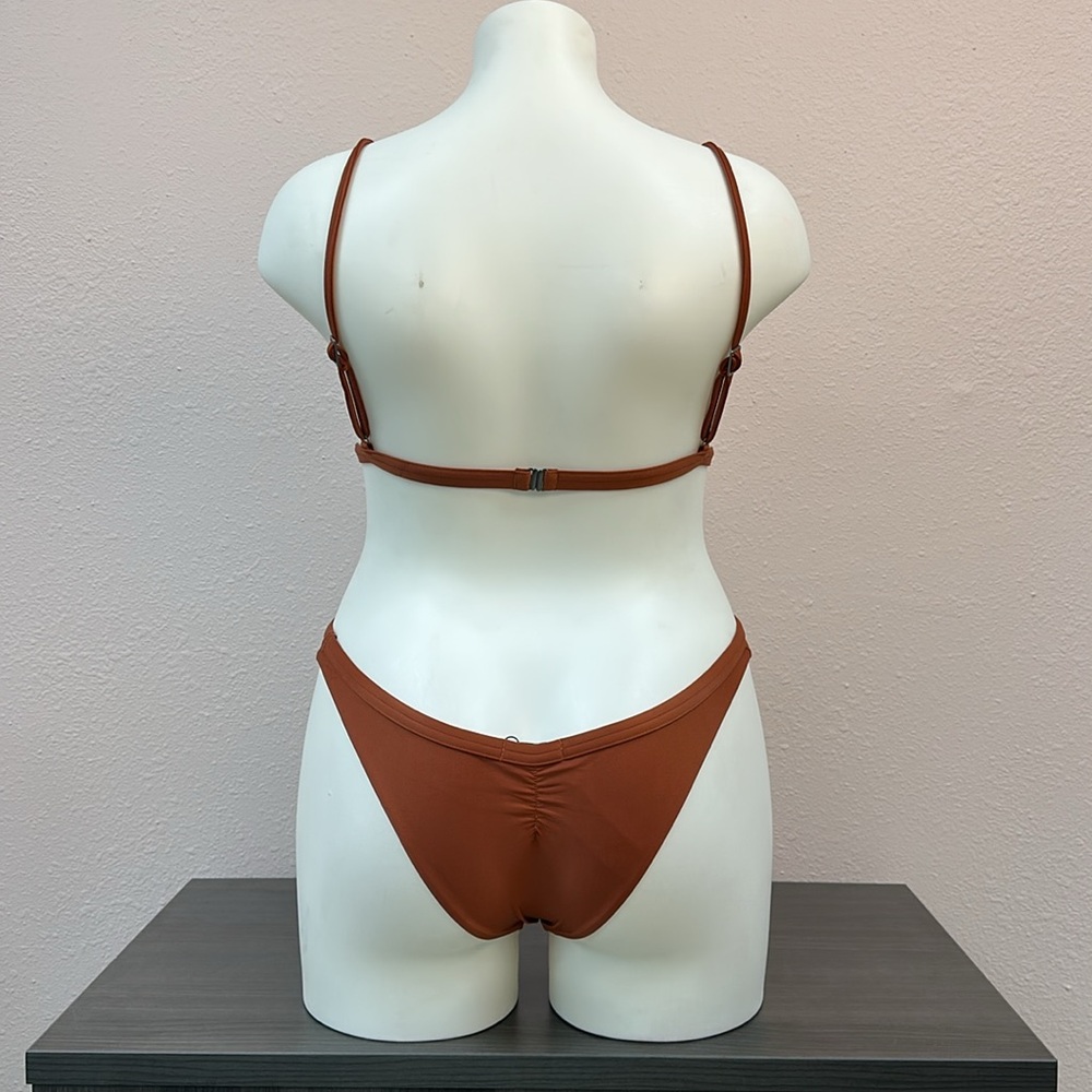 Elegant Copper Bikini Set - Picture 4 of 5